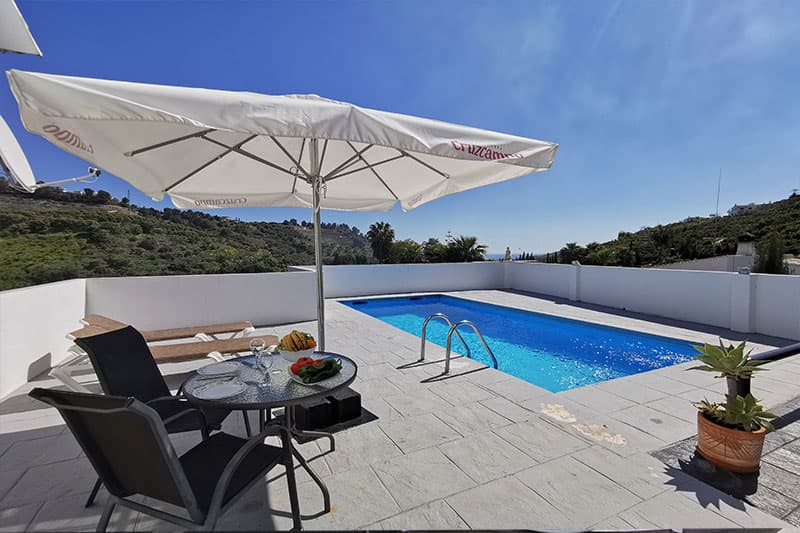 Pool und Haus