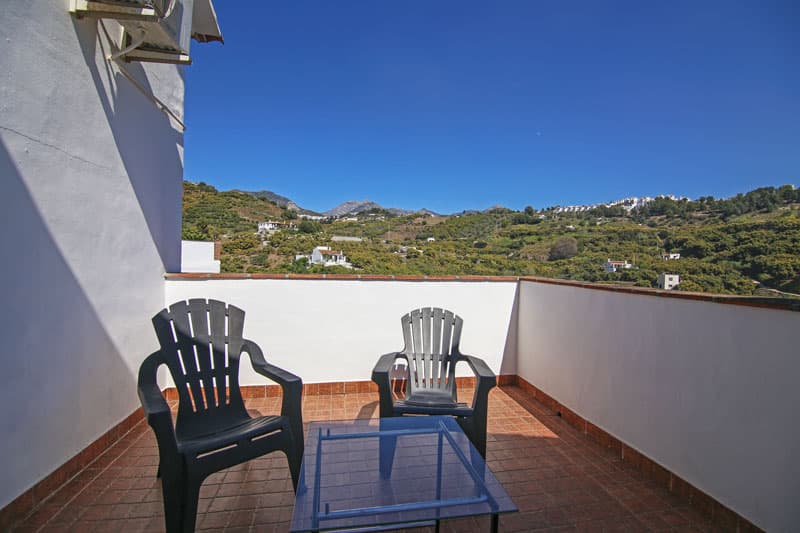 Überdachte Terrasse